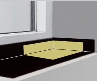 Butylband Rolle 10 lfm | Fensterbank Abdichtung