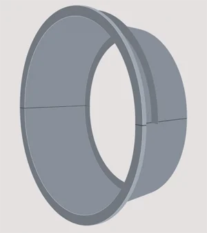 Runde Fensterbänke Alu