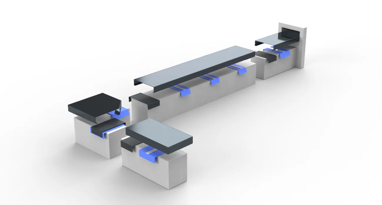Mauerabdeckungen für Außen